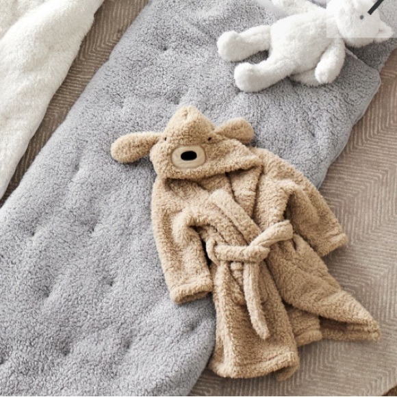 NWT: Plush Kids Robe - Picture 6 of 9